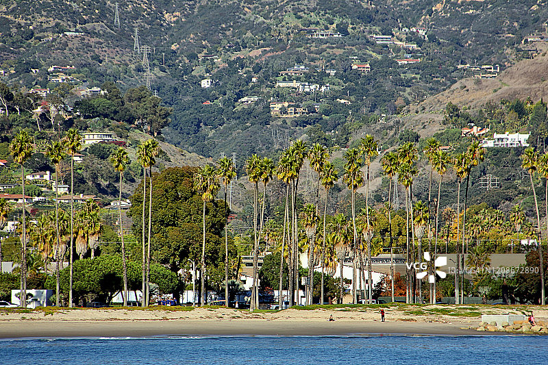 圣巴巴拉城市景观图片素材