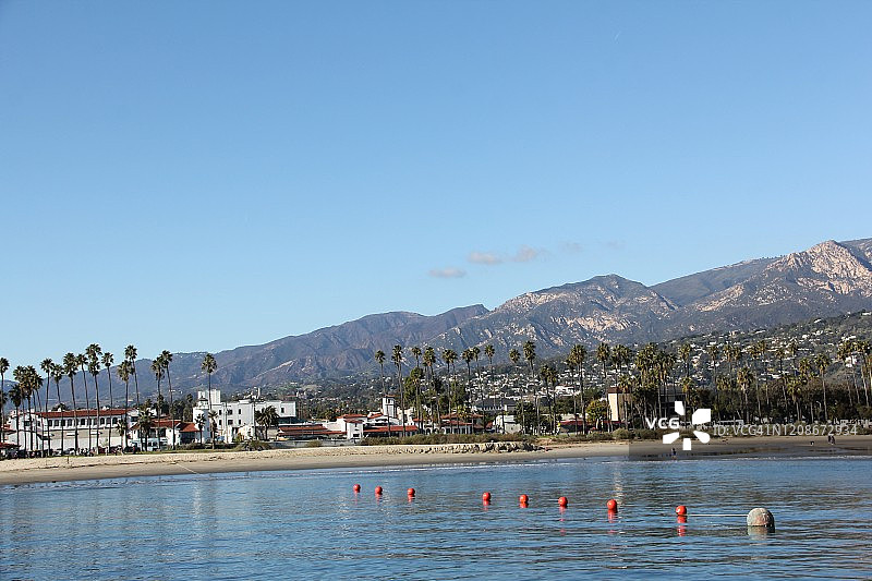 圣巴巴拉城市景观图片素材