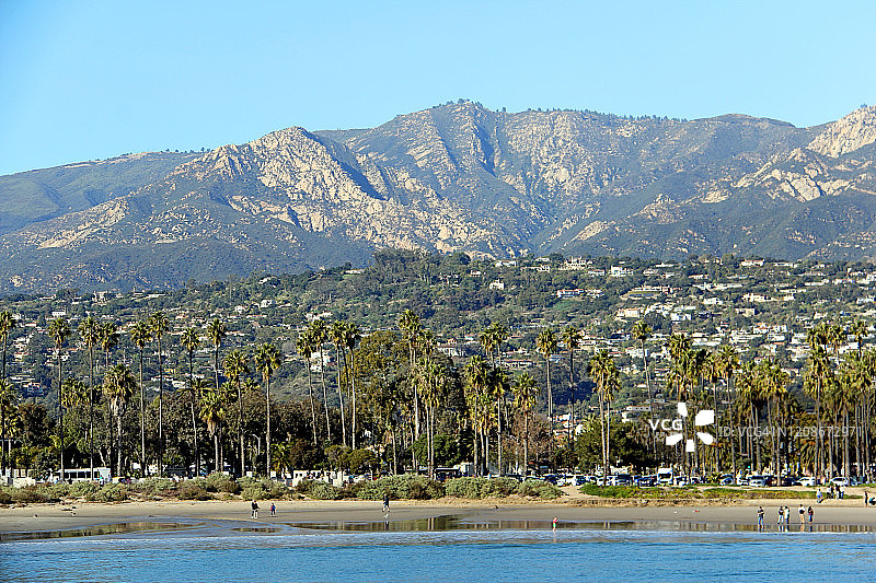 圣巴巴拉城市景观图片素材