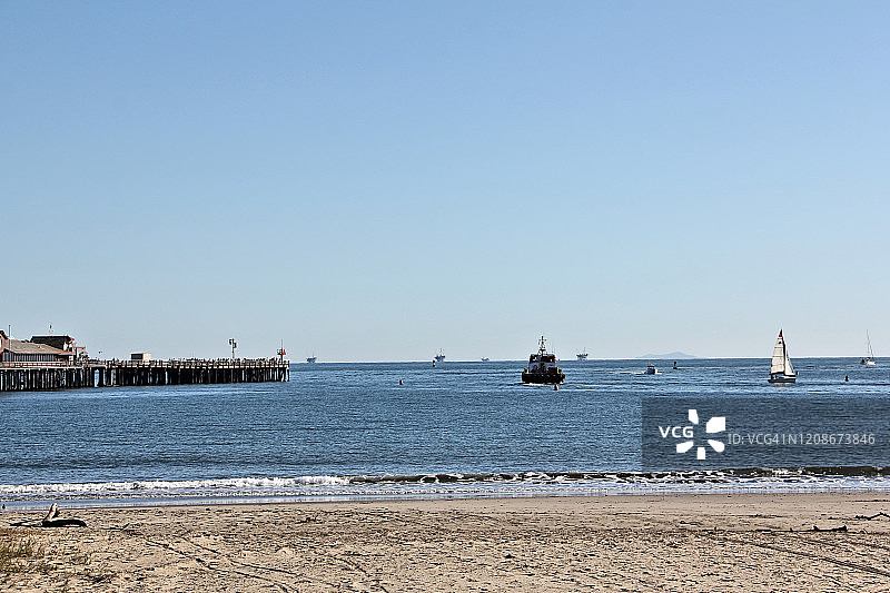 圣巴巴拉港图片素材