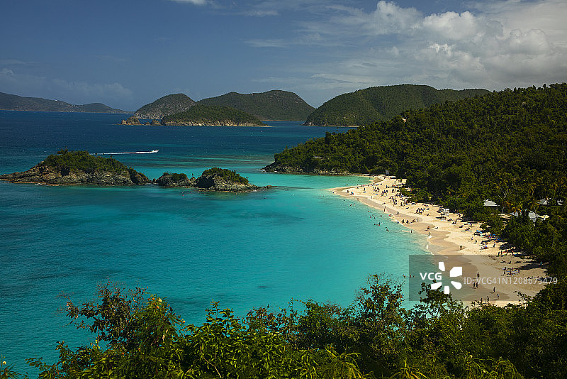 圣约翰岛特朗克湾图片素材