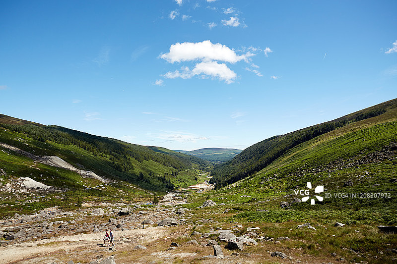 爱尔兰威克洛郡格伦达洛图片素材