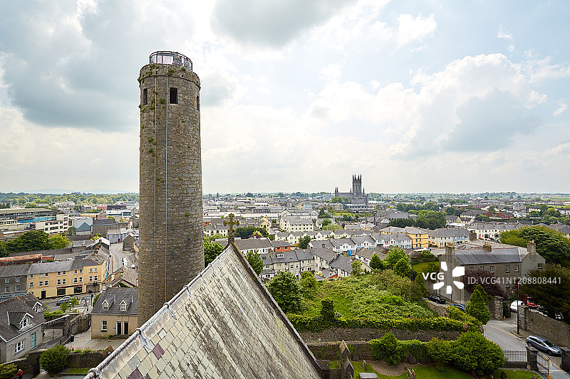 爱尔兰基尔代尔郡天际线景色图片素材