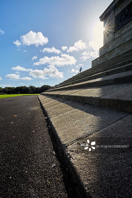 都柏林凤凰公园的惠灵顿纪念碑，爱尔兰图片素材