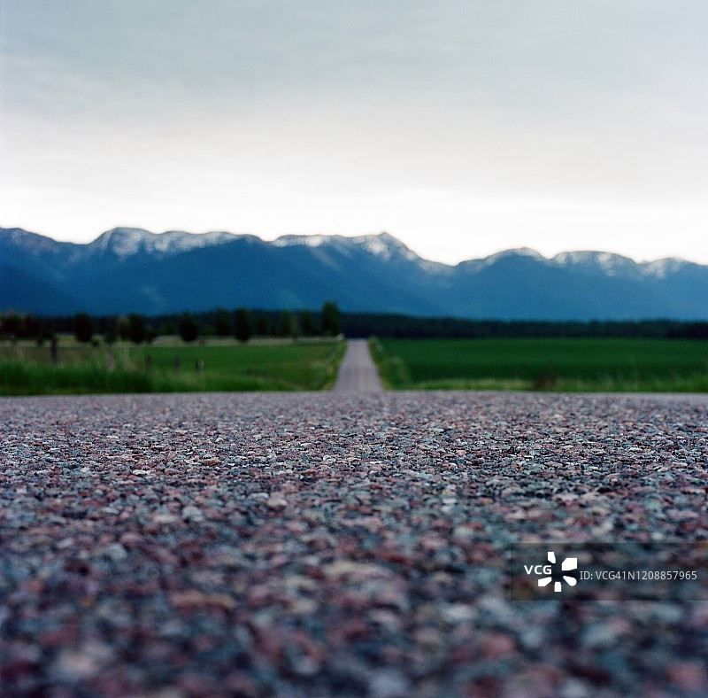 蒙大拿州公路图片素材