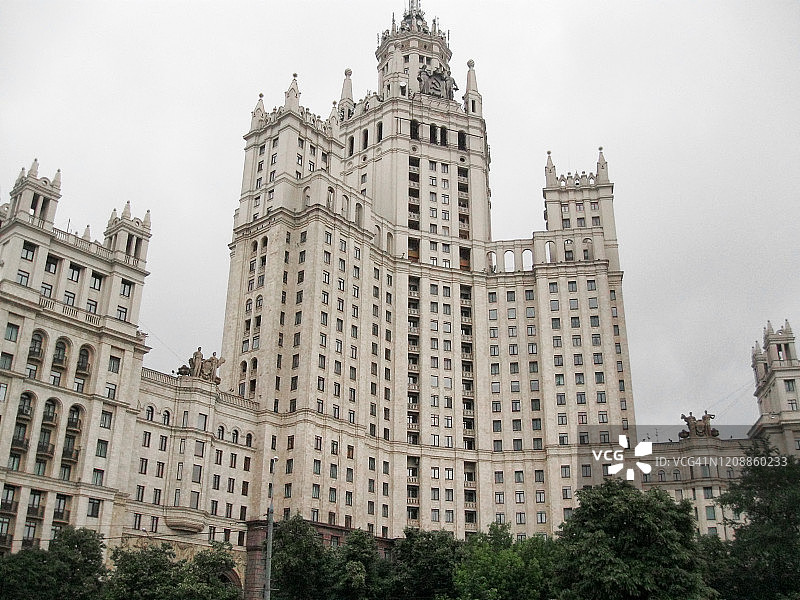 科捷利尼切斯卡娅沿河街公寓：莫斯科七姐妹之一图片素材