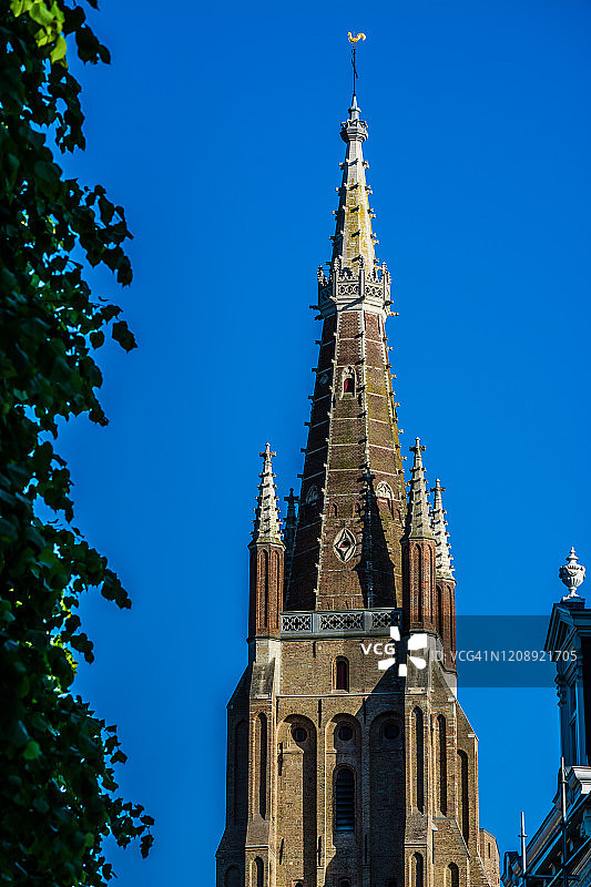 圣母教堂塔楼图片素材