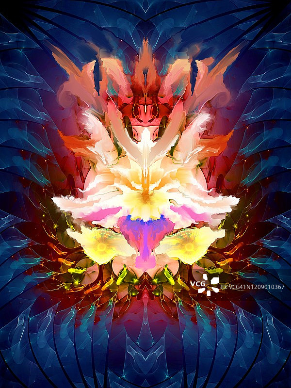 魔法仙子花朵图片素材