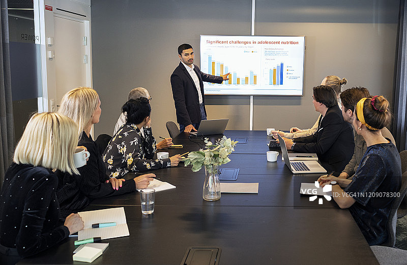 商务会议中的人们图片素材