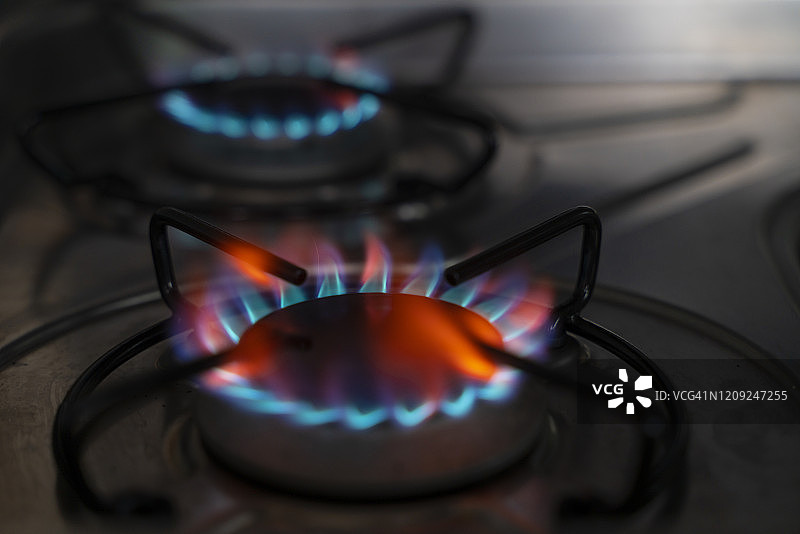 燃气火焰图片素材