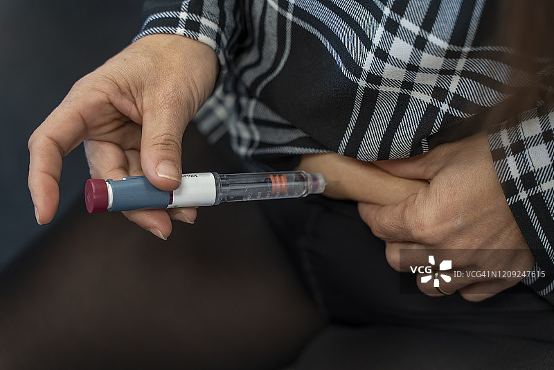 胰岛素注射图片素材