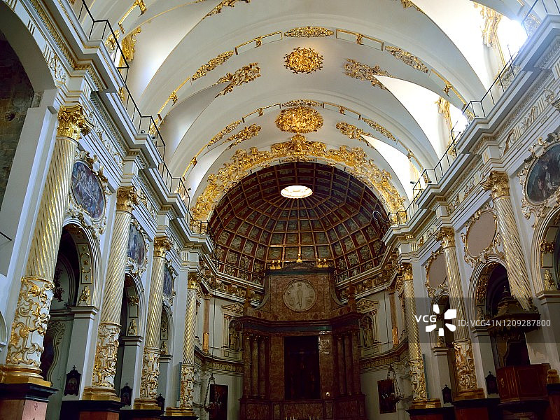 瓦伦西亚的圣马丁教堂图片素材