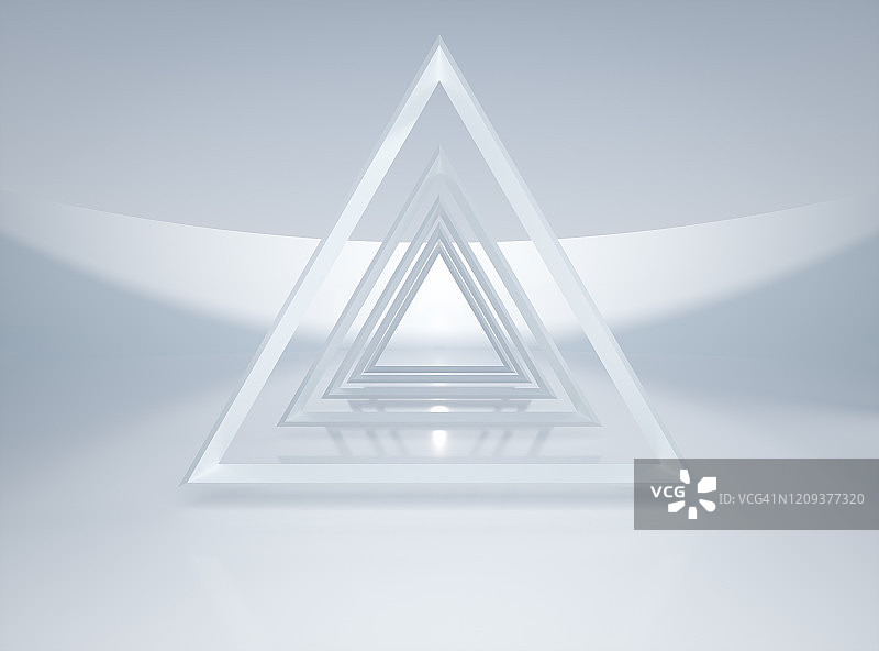 几何形状背景3D渲染图片素材