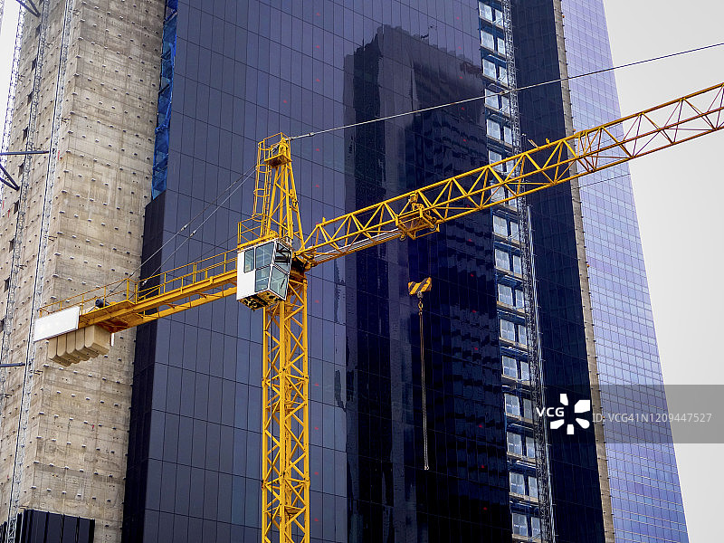 使用起重机的建筑项目_20图片素材