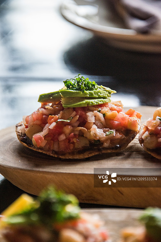 墨西哥扇贝玉米饼图片素材