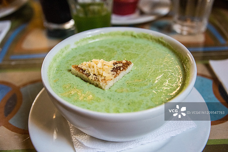 奶油菜豆羹图片素材