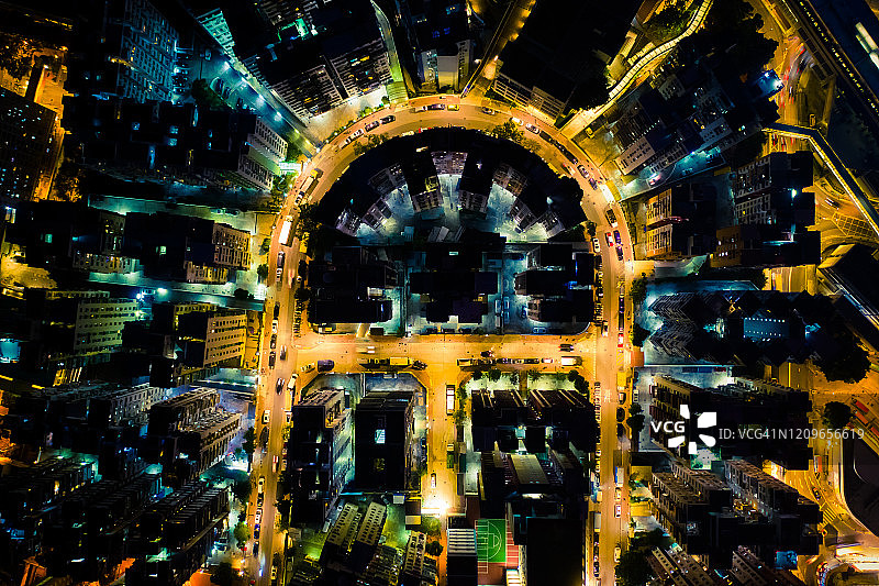 香港的夜景图片素材