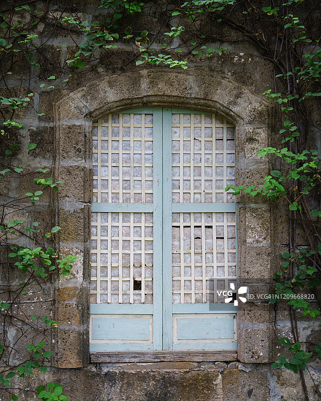 贝壳窗特写图片素材