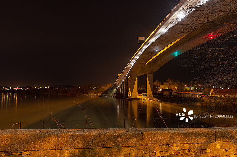 萨普斯堡桑德桑德桥图片素材