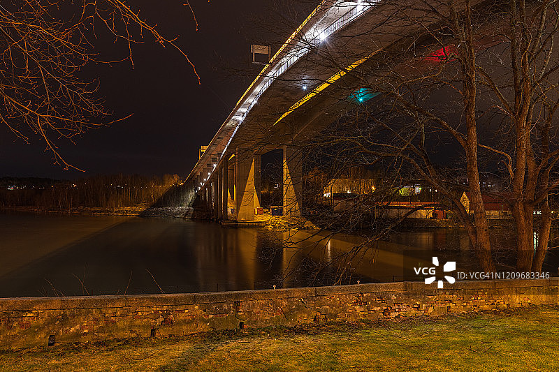 萨普斯堡桑德桑德桥图片素材