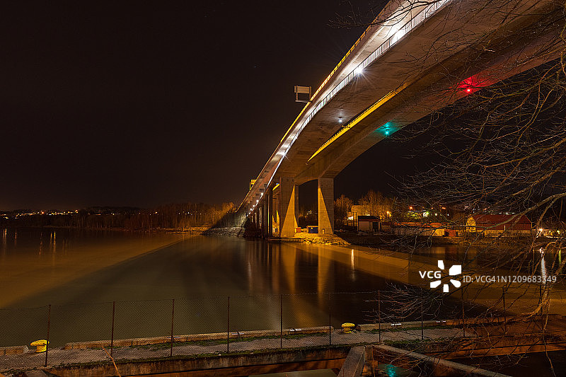 萨普斯堡桑德桑德桥图片素材