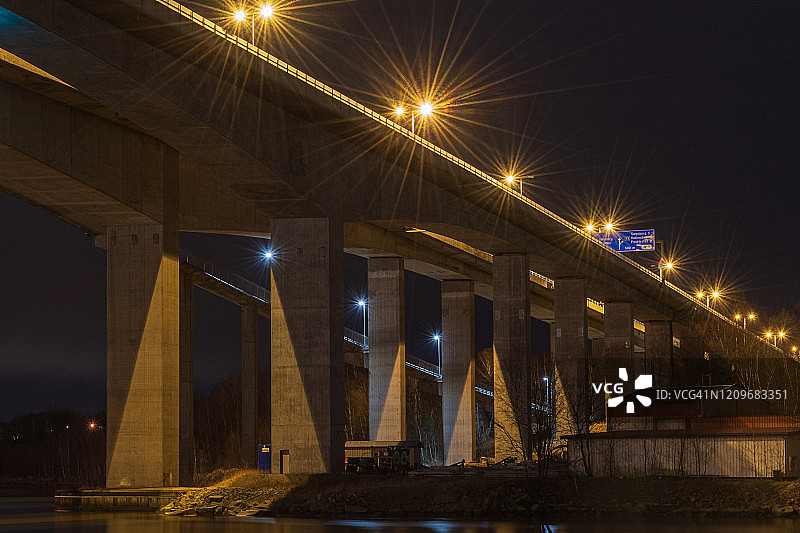 萨普斯堡桑德桑德桥图片素材