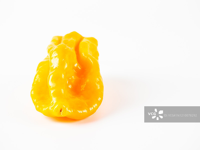 辣味辣椒，白色背景图片素材