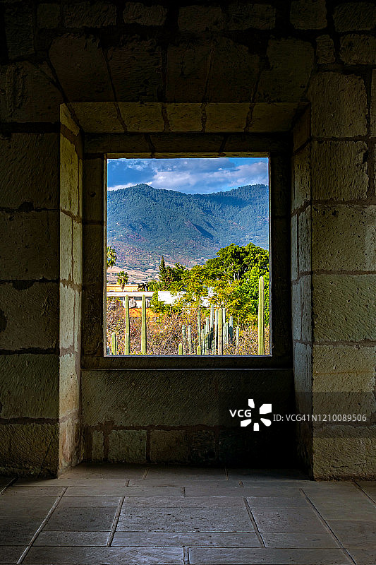 瓦哈卡：一座西班牙殖民城市图片素材