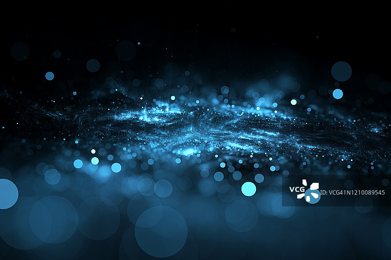 夜间光斑图片素材