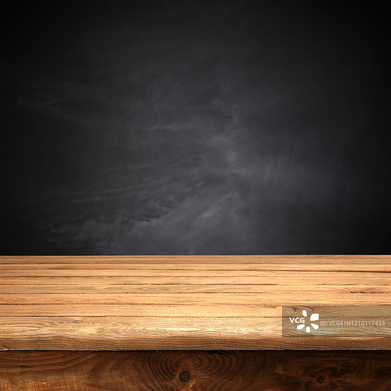 整洁的展览桌图片素材