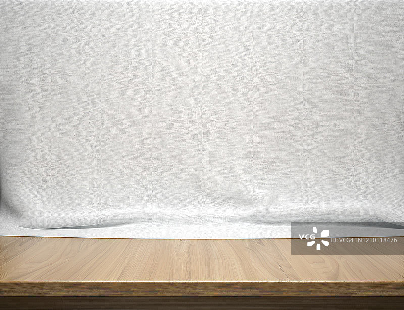 整洁的展览桌图片素材