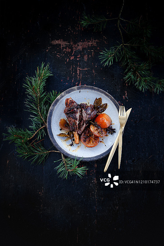 橙子炖羊肉 - 冬季美食图片素材