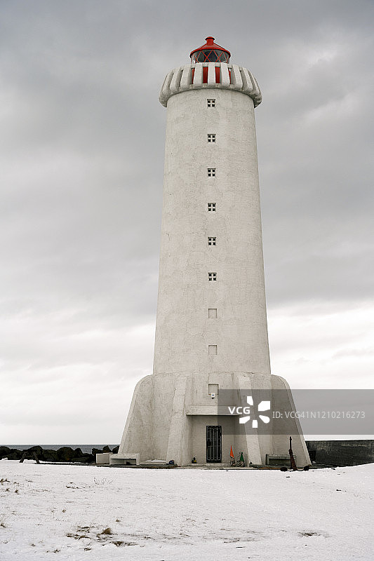 冰岛阿克拉内斯新灯塔图片素材