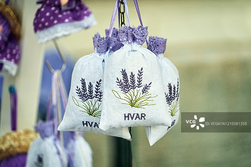 克罗地亚耶尔萨岛的普罗旺斯纪念品图片素材