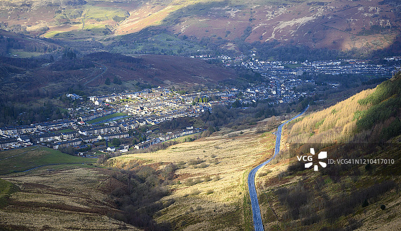 朗达谷和特雷奥奇景色图片素材