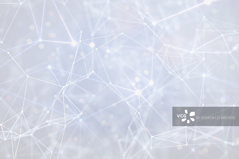 抽象线状网络连接图片素材