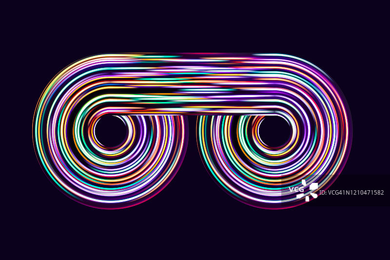 抽象磁带光迹图片素材