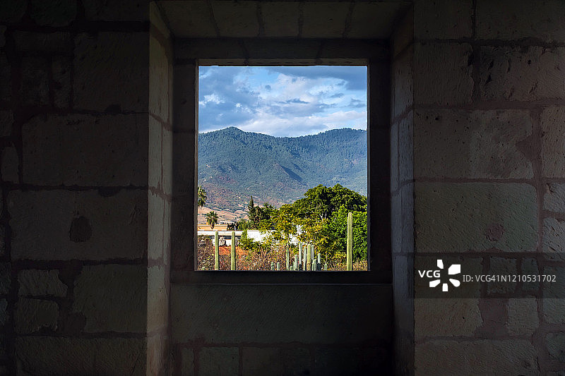 瓦哈卡城市景观图片素材