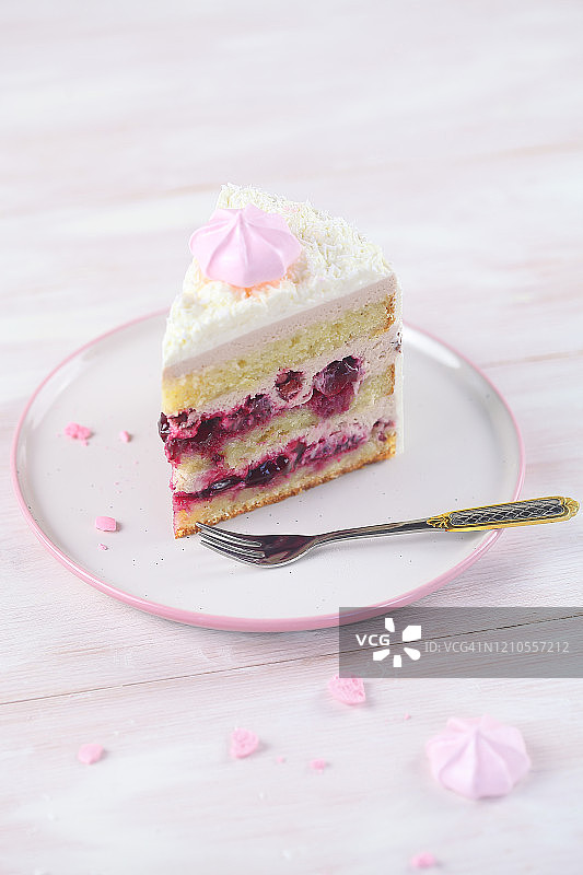 樱桃分层蛋糕图片素材