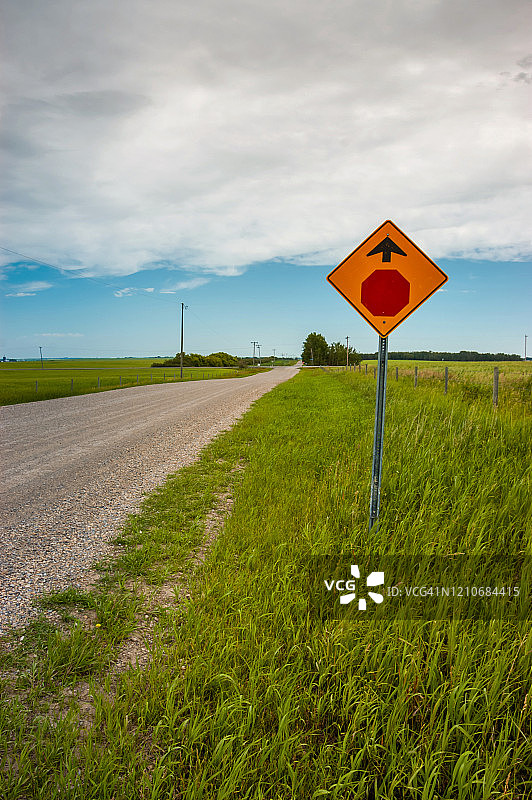 前方停车标志图片素材