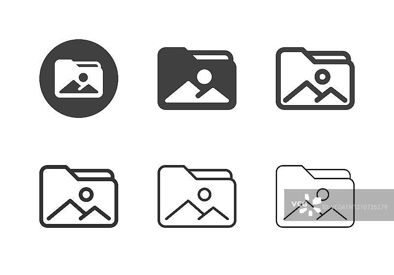 多系列图像文件夹图标图片素材