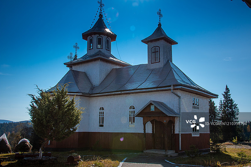 罗马尼亚Inaltarea Domnului修道院图片素材