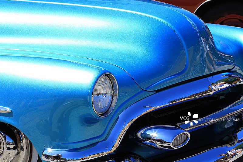 20世纪50年代经典肌肉车图片素材