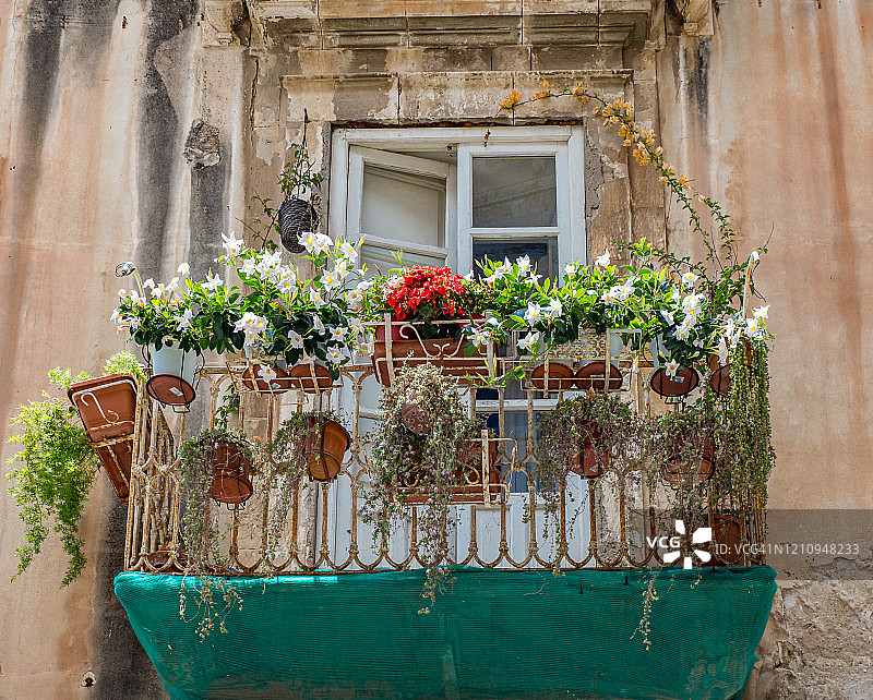 锡拉库萨老城区图片素材