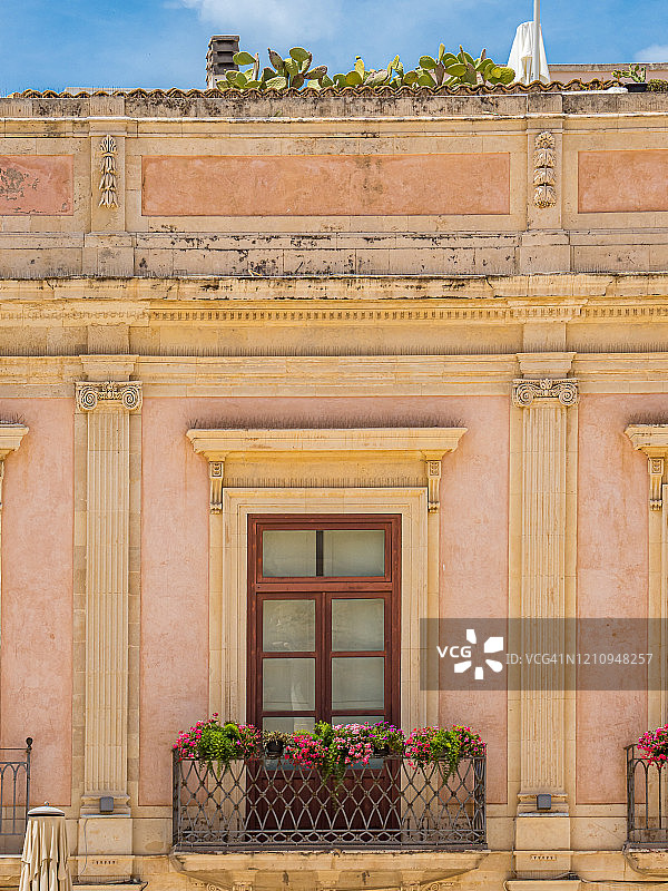 锡拉库萨老城区图片素材