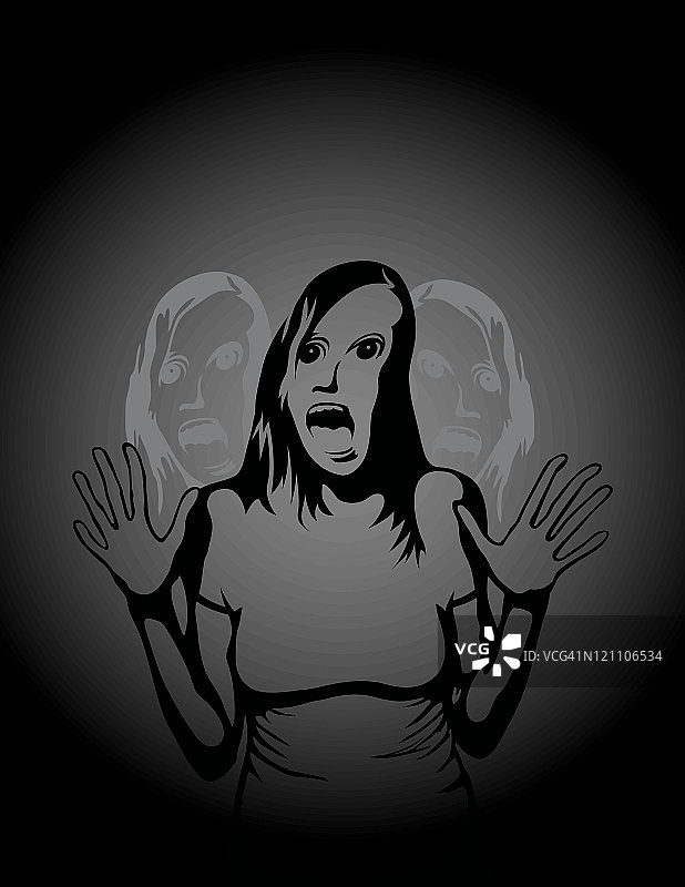 恐惧症图片素材