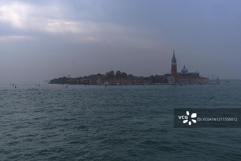 意大利威尼托圣乔治马焦雷岛图片素材