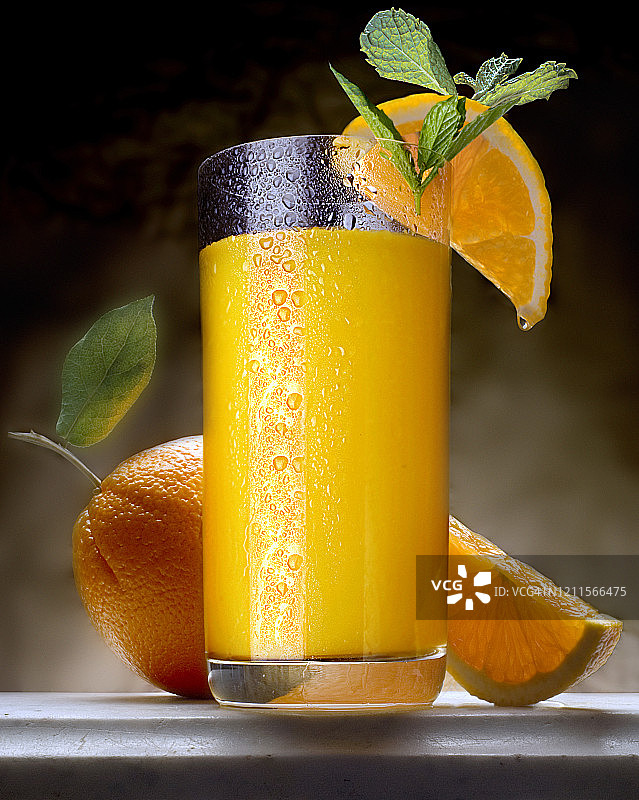 橙汁图片素材