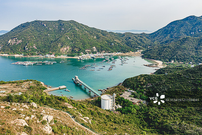 中国香港的南丫岛图片素材