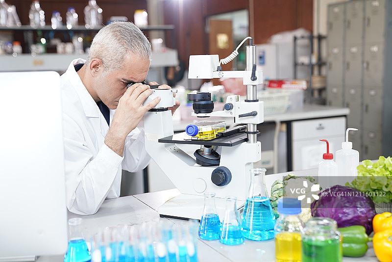 食品污染物研究图片素材
